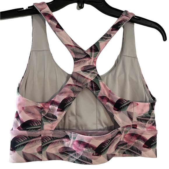 JoyLab Feather Print Padded Sports Bra - Picture 2 of 9
